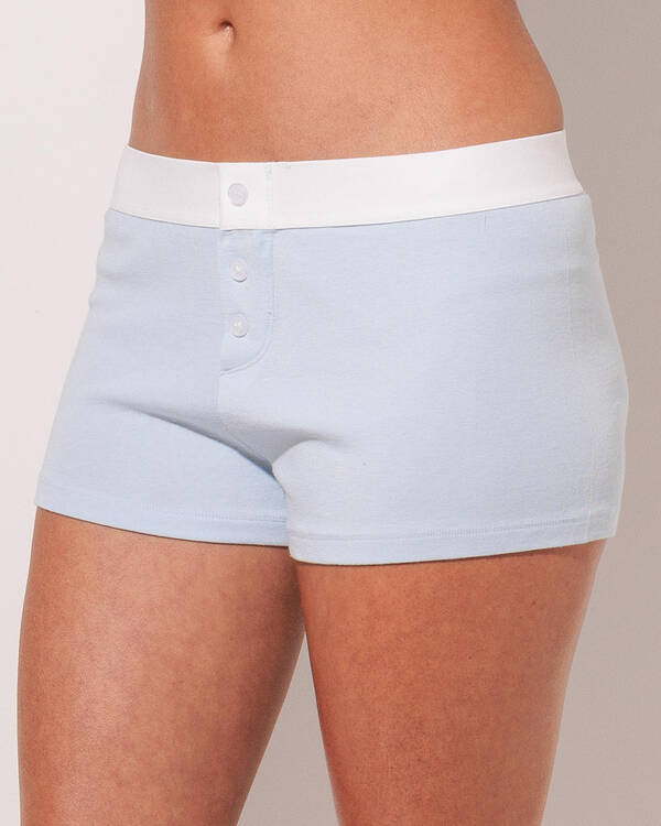 Malibu Lounge Kissing Booth Boyfriend Boxer Shorts for Womens