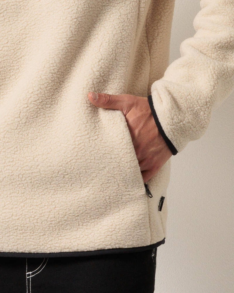 Rip Curl Bells Polar Fleece Pullover Sweatshirt for Mens
