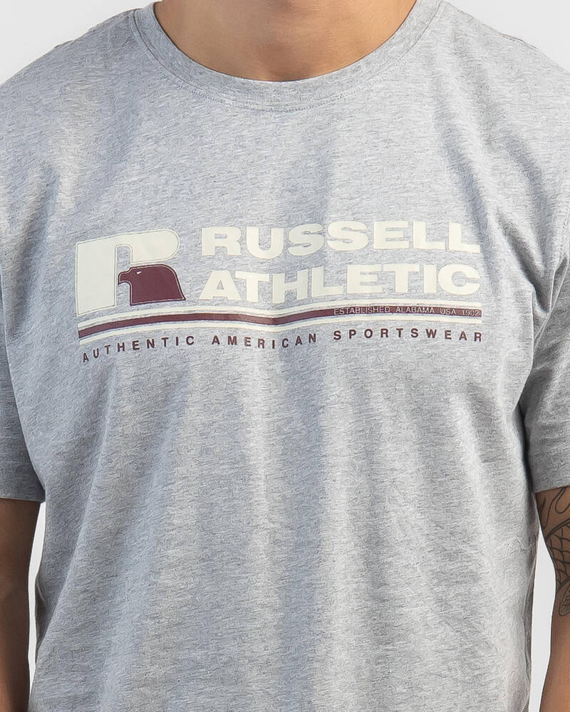 Russell Athletic Originals Bar Logo T-Shirt for Mens