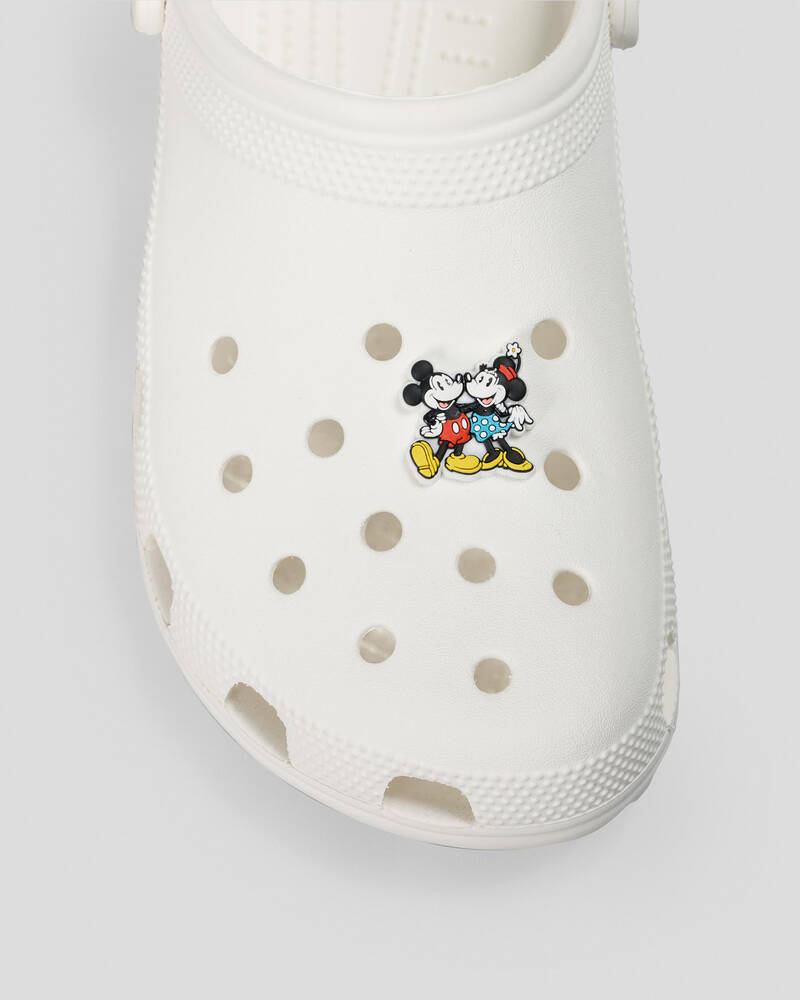 Crocs Mickey and Minnie Holding Jibbitz for Unisex