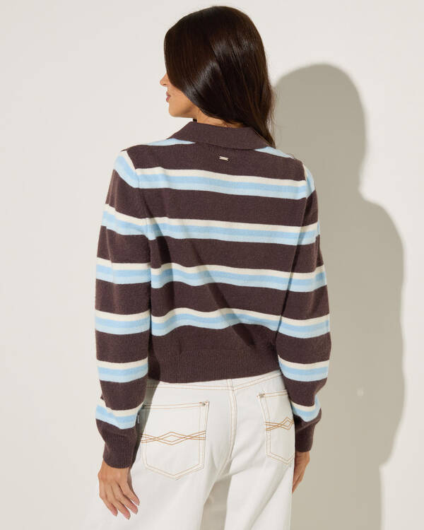 Ava And Ever Cadillac Zip Knit Jumper for Womens