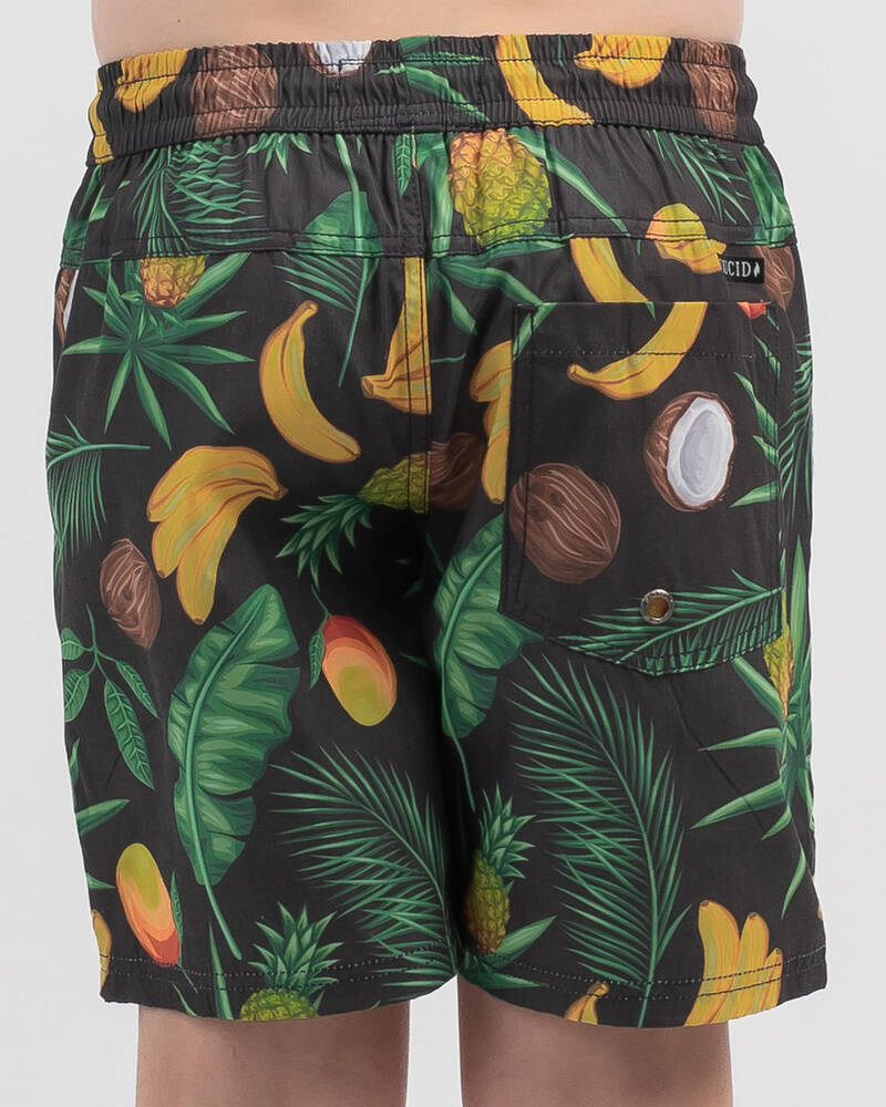 Lucid Boys' Tropical Zone Mully Shorts for Mens