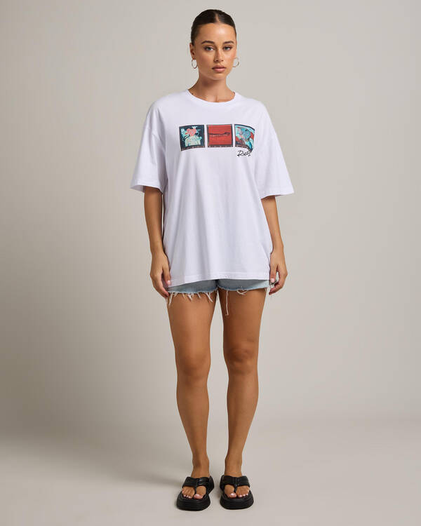 Rusty Crossroads Oversized T-Shirt for Womens