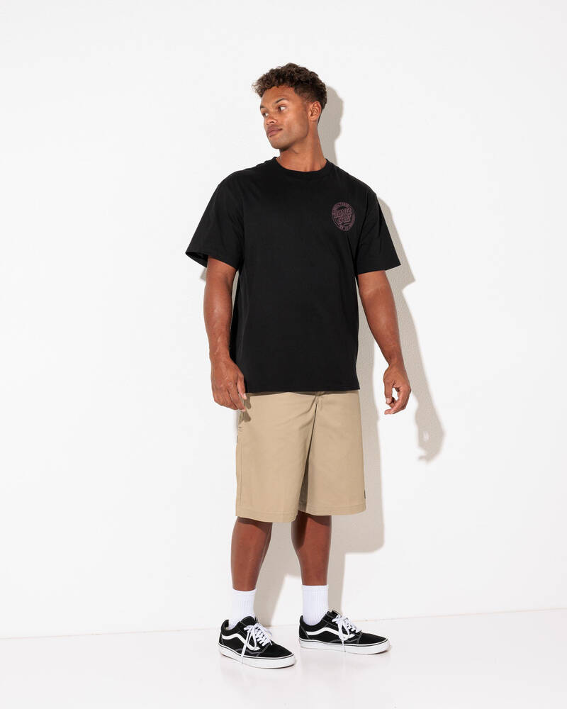 Santa Cruz MFG Club Dot Mono T-Shirt for Mens