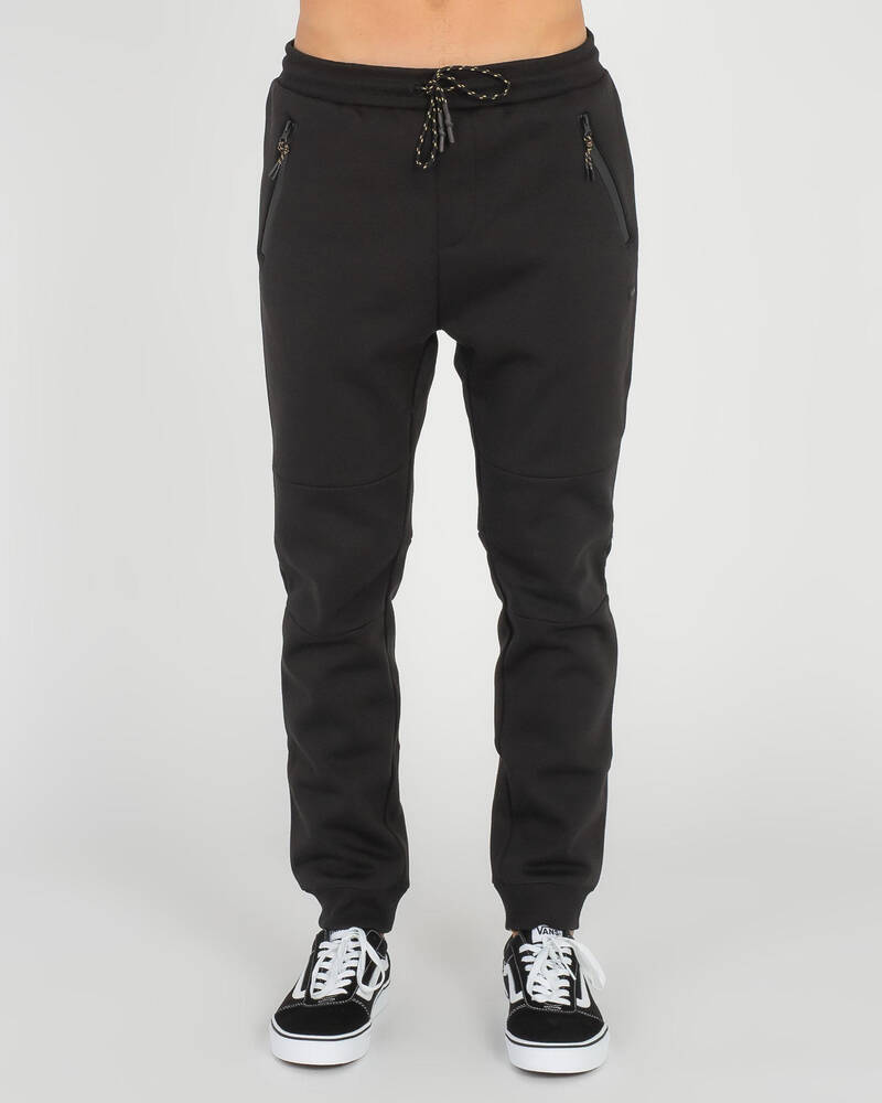 Shop Billabong ADIV Tech Track Pants In Black Fast Shipping & Easy