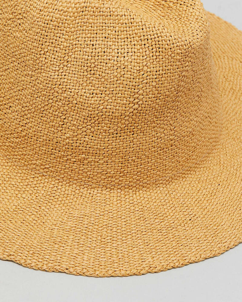 Rusty Dean Crushable Straw Hat for Mens