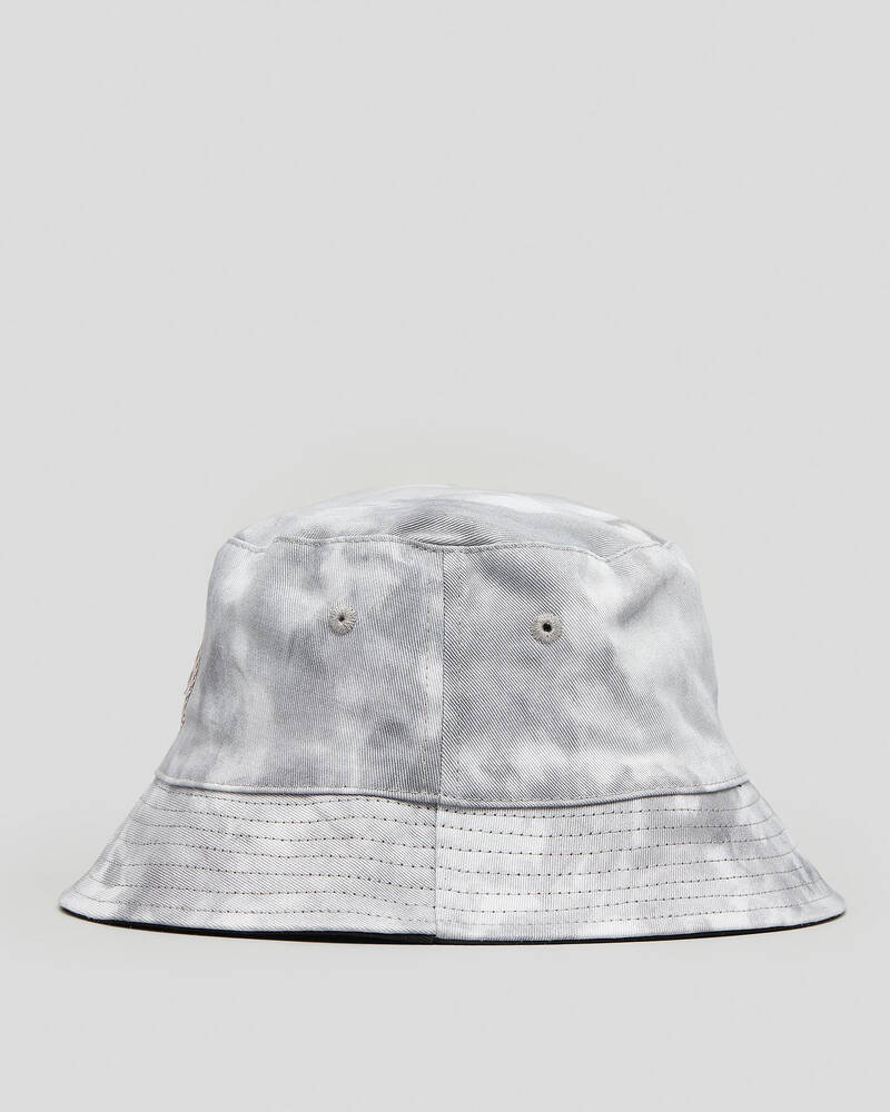 Santa Cruz Boys' Checked Ringed Flamed Dot Revo Bucket Hat for Mens