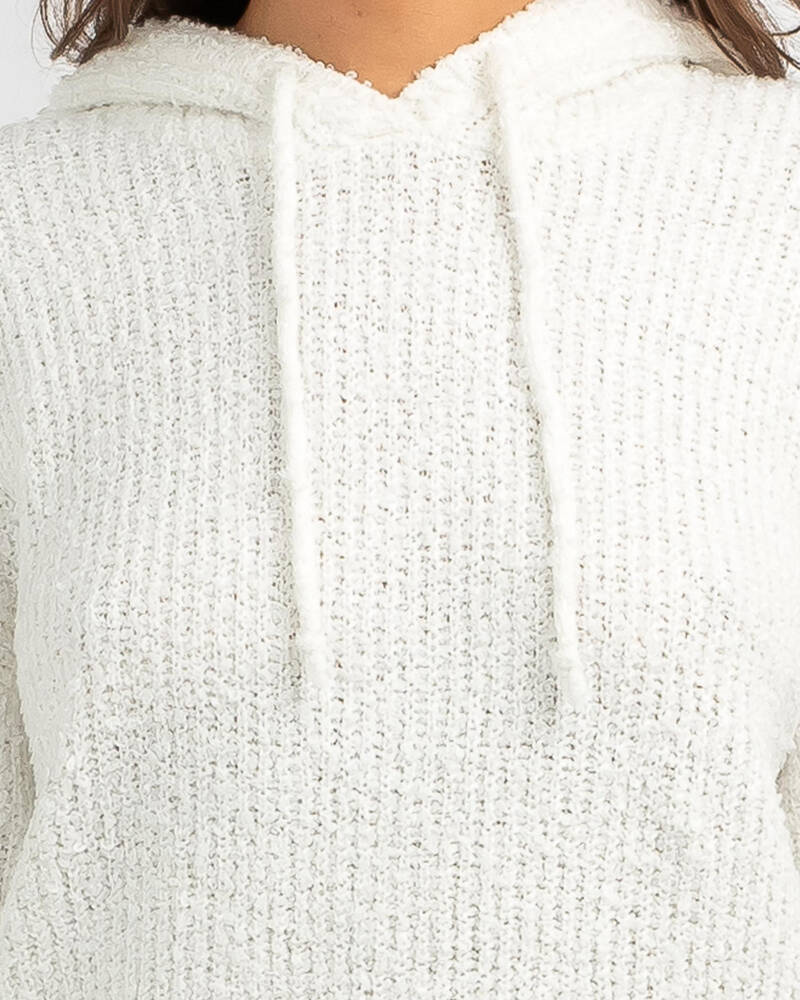 Roxy Secret Sands Knit Hoodie for Womens