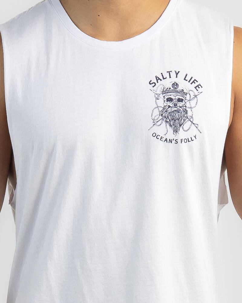 Salty Life Raider Muscle Tank for Mens