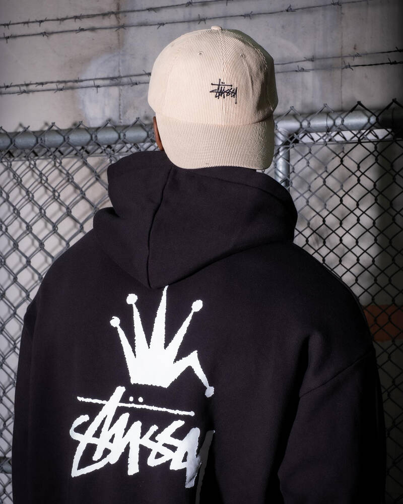 Stussy Graffiti Cord Low Pro Cap for Mens