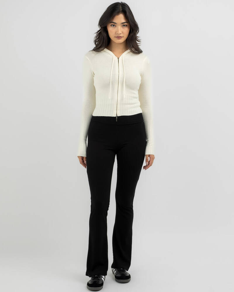 Ava And Ever Cady Hooded Zip Knit Jumper for Womens