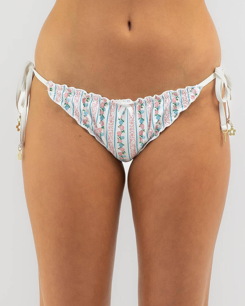 Kaiami Laurena Tie Side Bikini Bottom for Womens