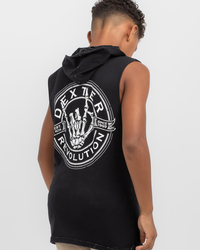Dexter Boys' Metal Hooded Muscle Tank for Mens image number null