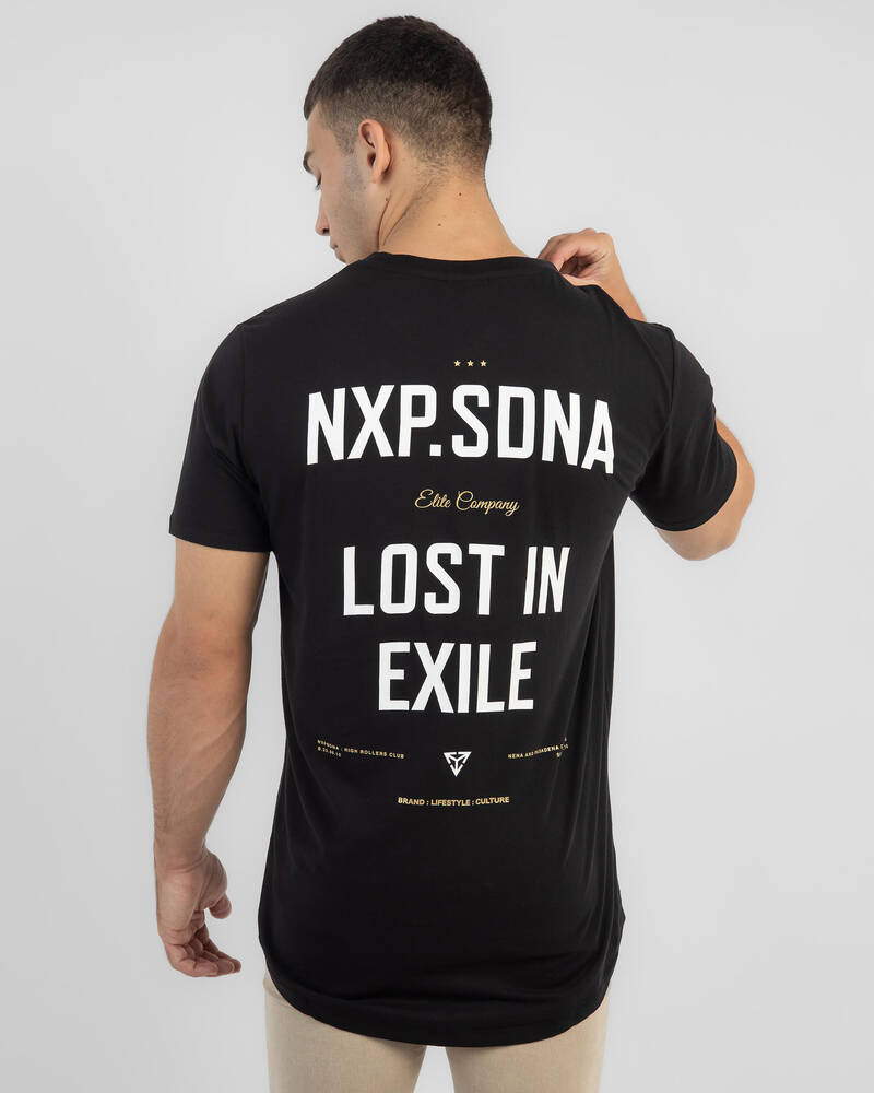 Nena & Pasadena Exile Cape Back T-Shirt for Mens