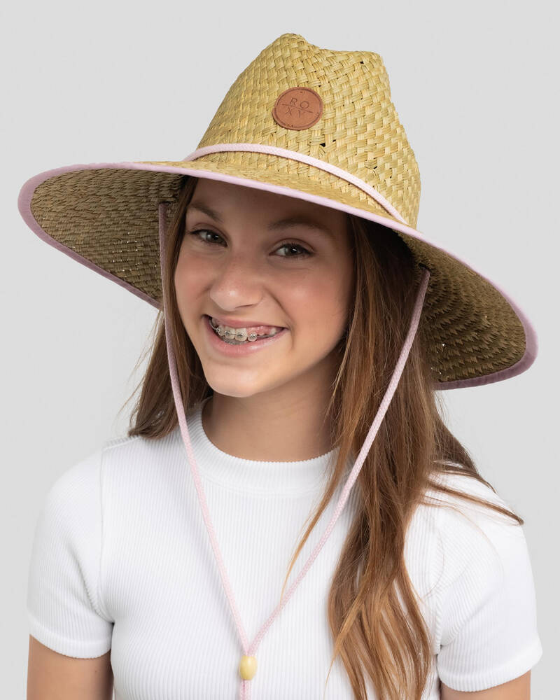 Roxy Girls' Pina To My Colada Panama Hat for Womens