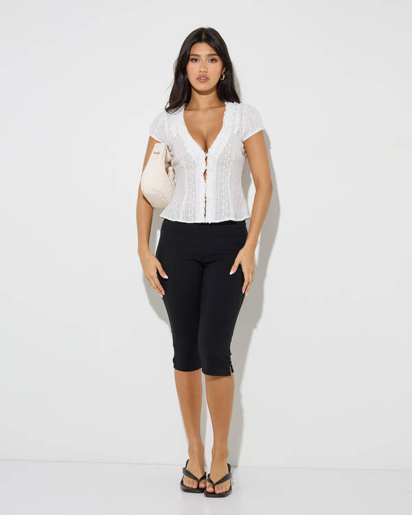 Ava And Ever Posh Capri Pants for Womens