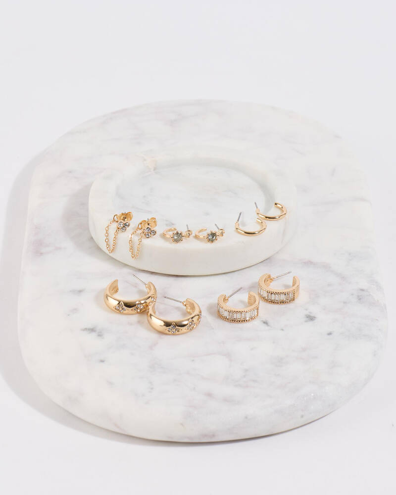 Karyn In LA Genevieve Earring Pack for Womens