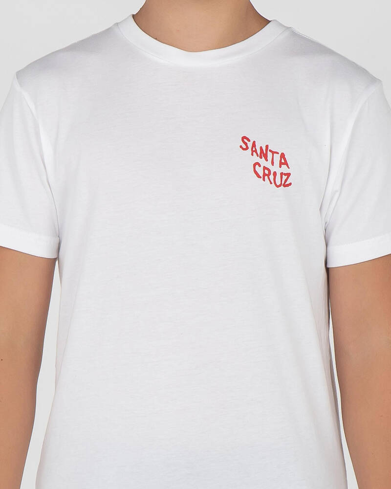 Santa Cruz Boys' Screamer T-Shirt for Mens