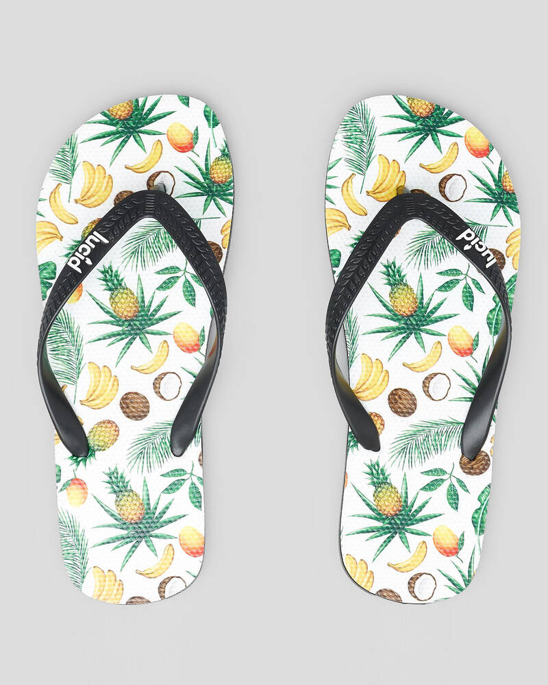 Lucid Tropical Zone Thongs for Mens