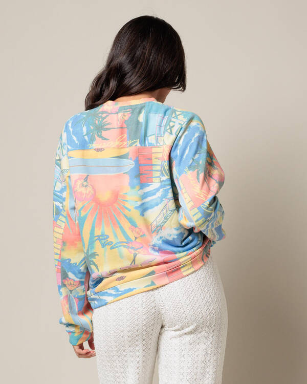 Rip Curl Surf Side Relaxed Sweatshirt for Womens