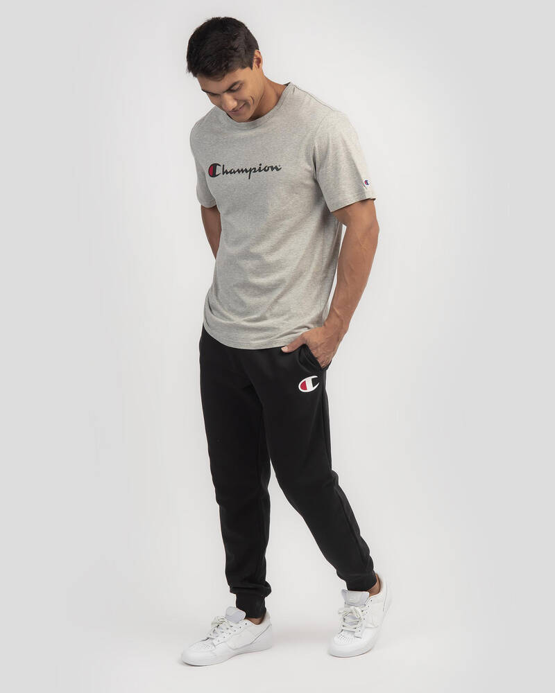 Champion C Logo Cuff Track Pants for Mens