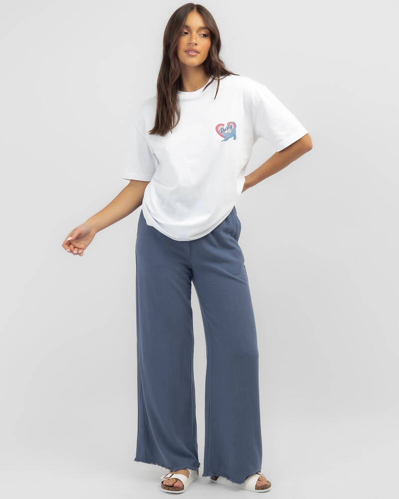 Rusty Heartbreaker Oversized T-Shirt for Womens