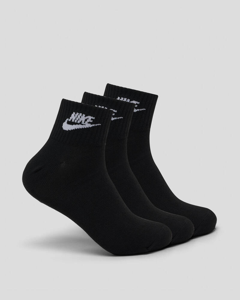 Nike Everyday Essential Ankle Socks 3 Pack for Mens