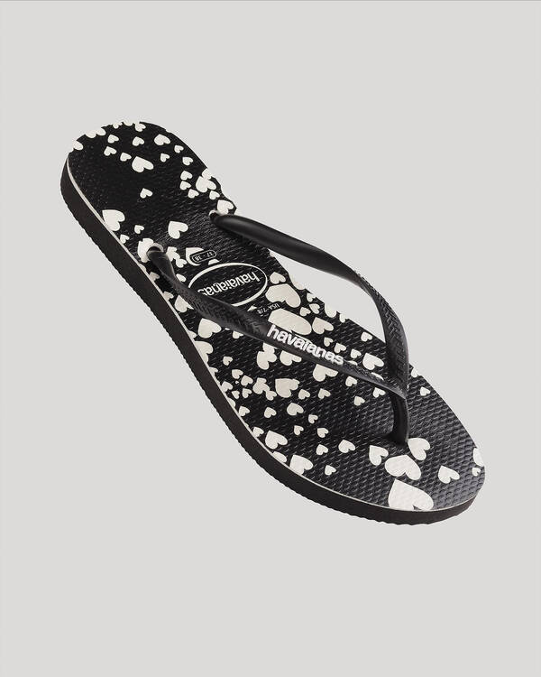 Havaianas Kids' Slim Mini Hearts Thongs for Womens