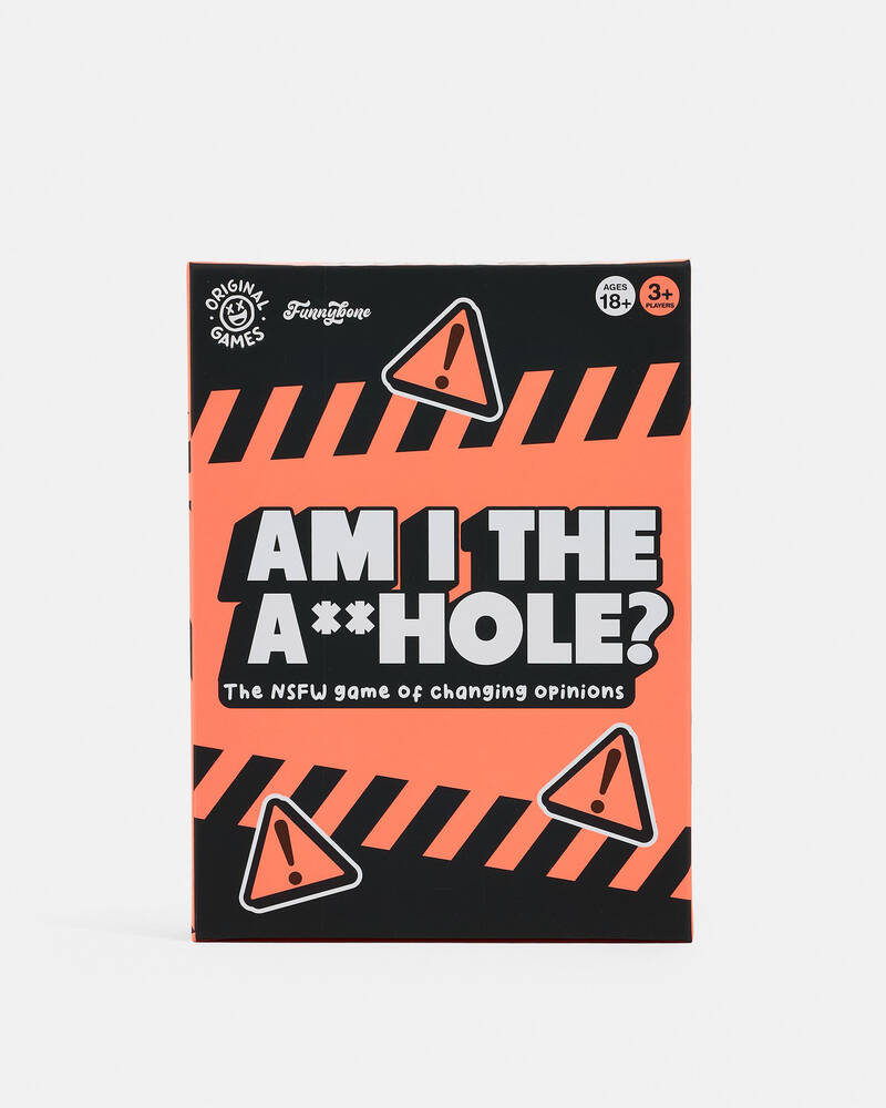 Funnybone Am I The A**hole Game for Unisex