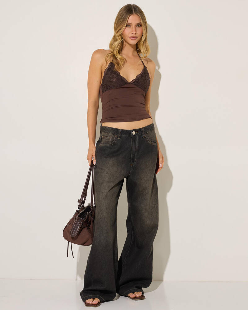 Ava And Ever Stormi Halter Top for Womens