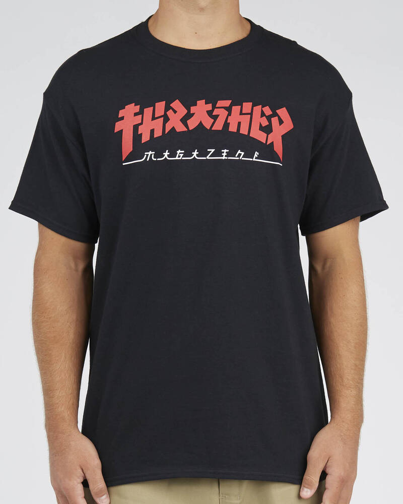 Thrasher Godzilla T-Shirt for Mens