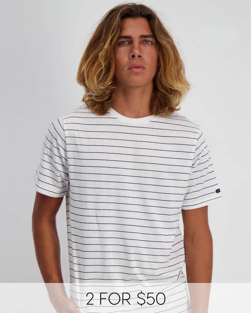 Rip Curl Stripe T-shirt for Mens