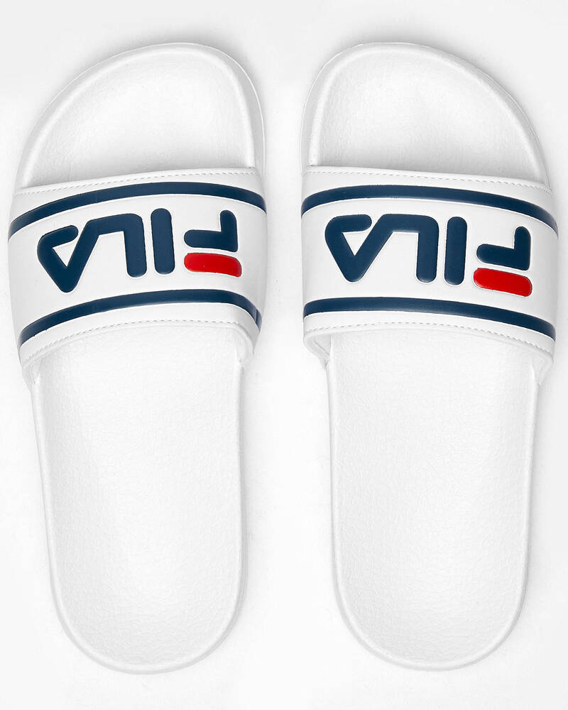 Fila Womens Logo Slide Sandals for Womens