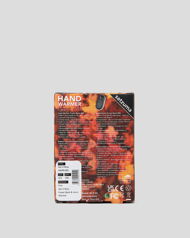 Get It Now Power Bank & Hand Warner for Unisex