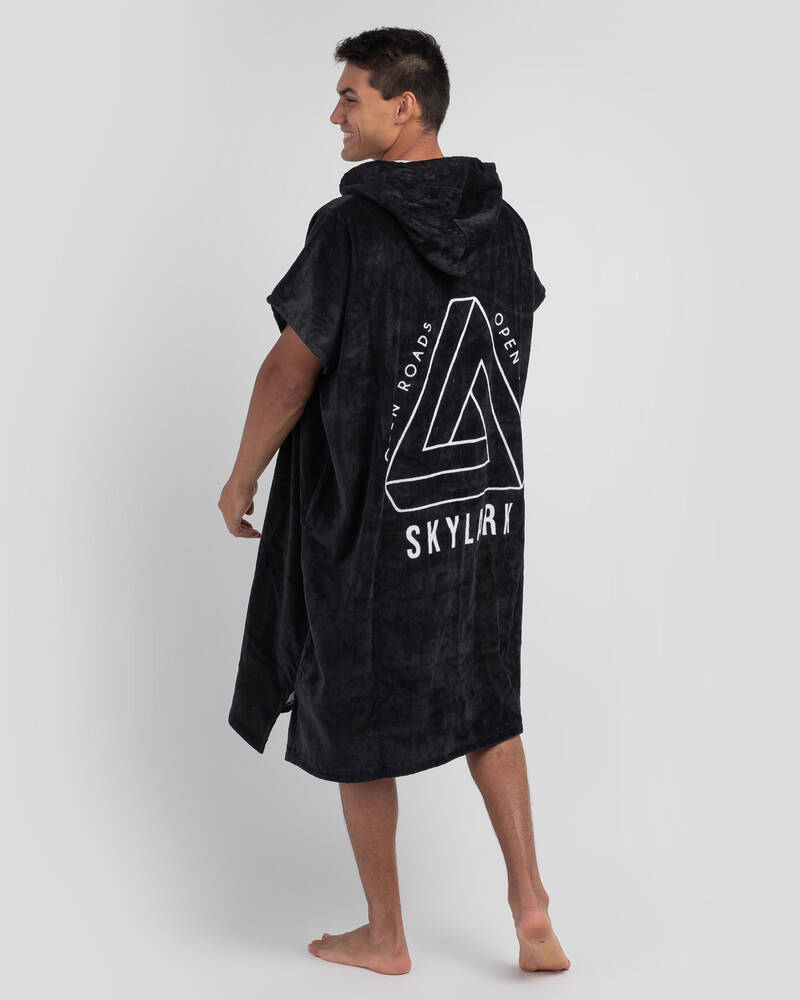 Skylark Breached Hooded Towel for Mens
