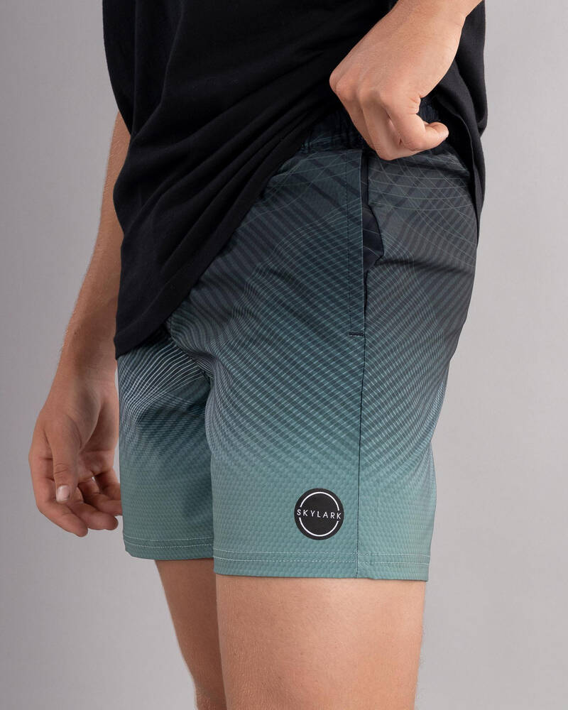 Skylark Radar Elastic Waist Shorts for Mens