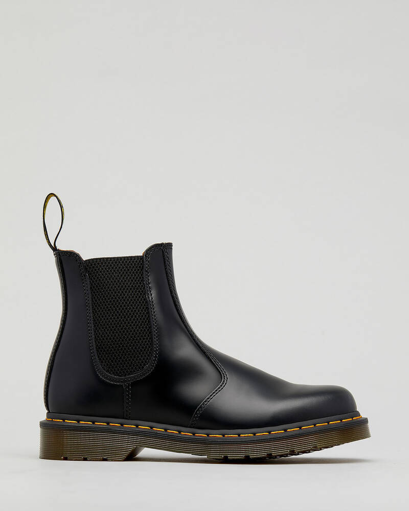 DR MARTENS 2976 Yellow Stitch Boots for Unisex