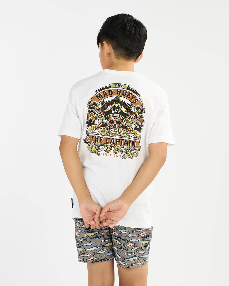 The Mad Hueys Boys' Dragon Captain T-Shirt for Mens
