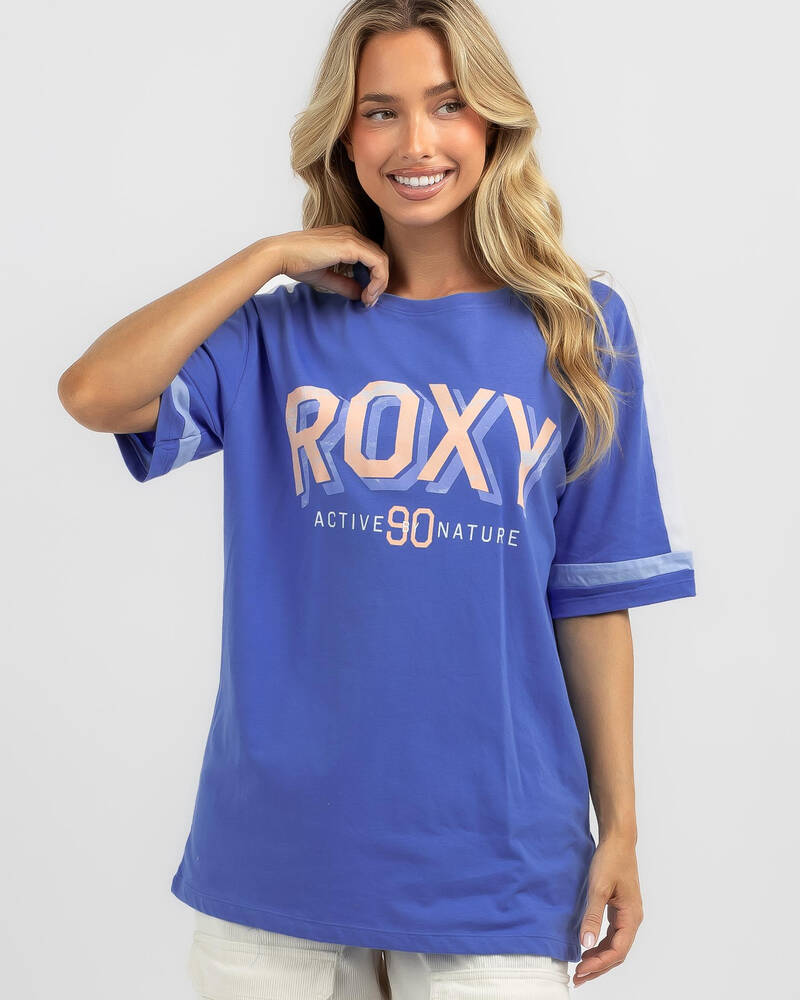 Roxy Essential Energy Colourband T-Shirt for Womens