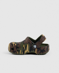 Crocs Toddlers' Classic Camouflage Clogs for Unisex image number null