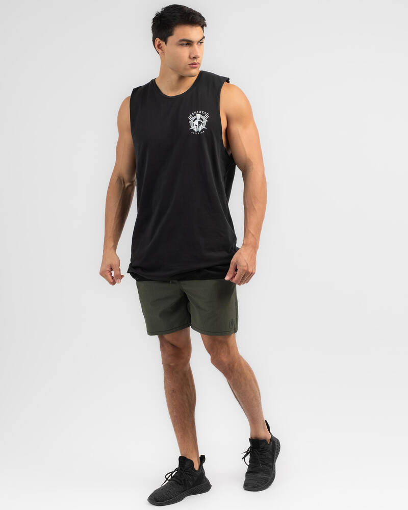 Sparta Traction Elastic Waist Shorts for Mens