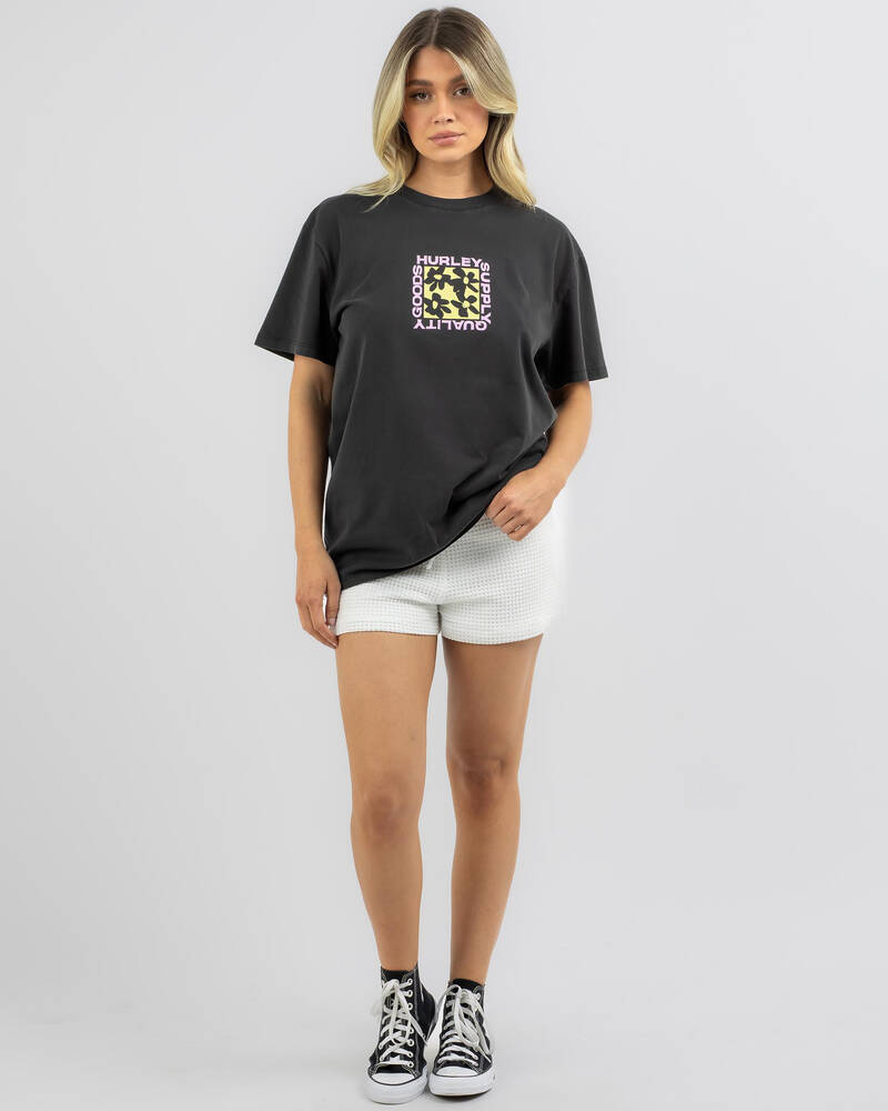 Hurley Static Flora T-Shirt for Womens