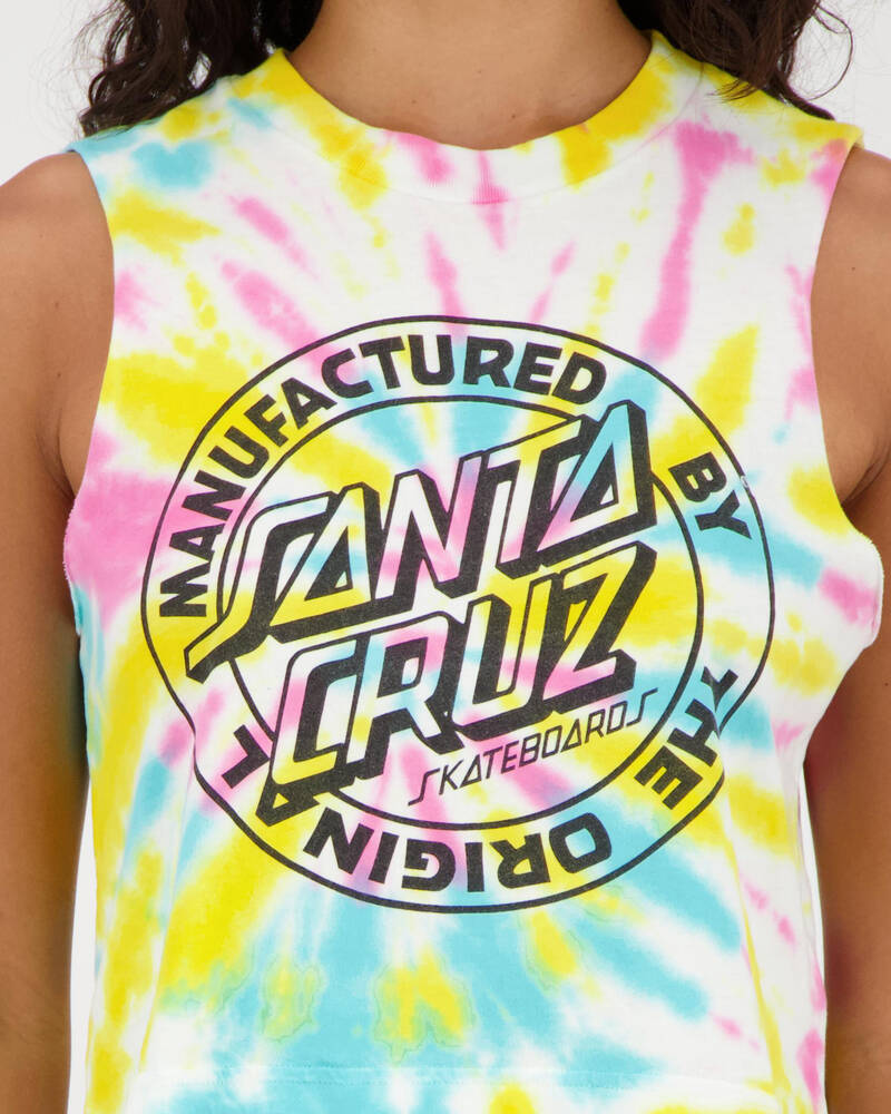 Santa Cruz Dazed Muscle Tank Top for Womens