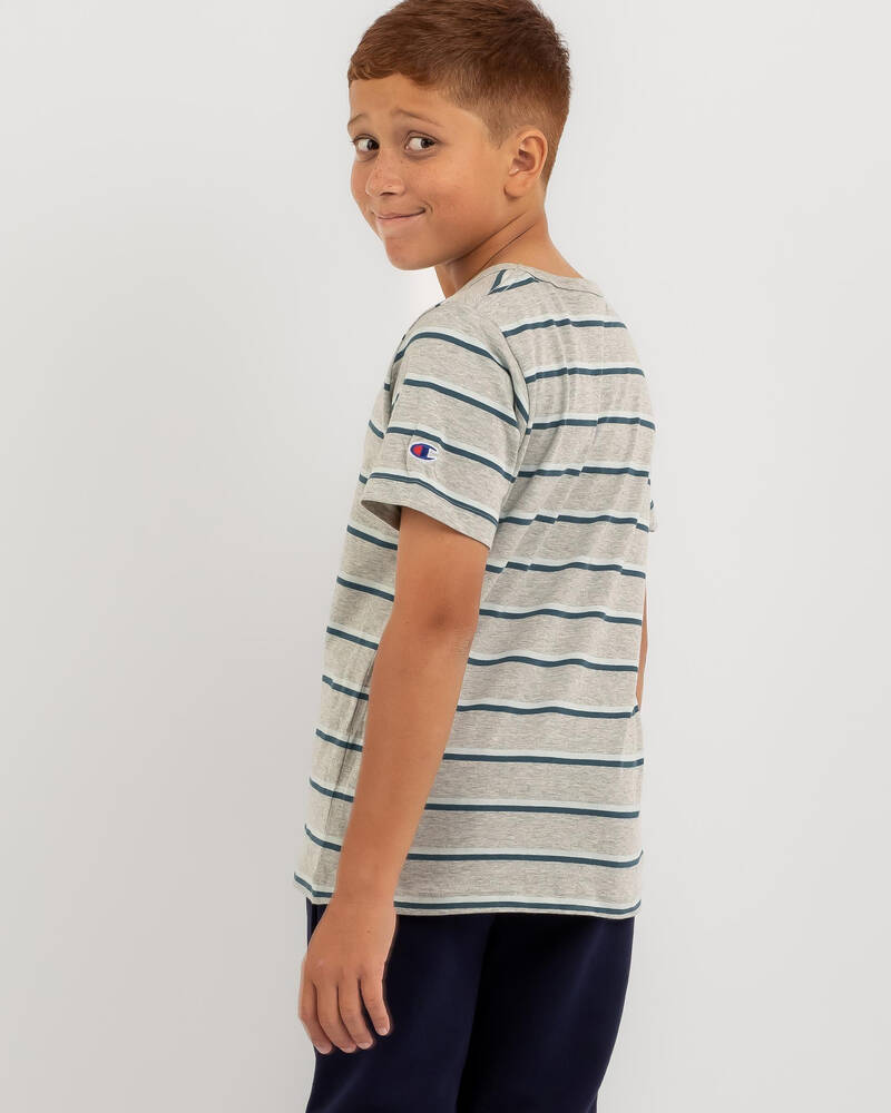 Champion Boys' Stripe T-Shirt for Mens