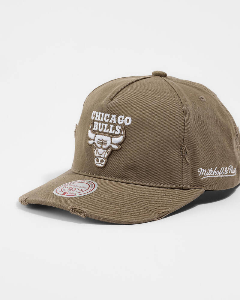 Mitchell & Ness Chicago Bulls Distressed Origin Cap for Mens