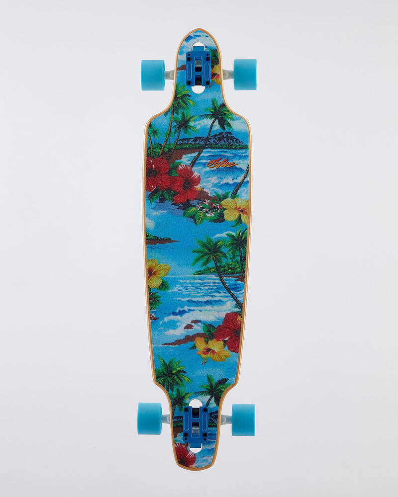 OBfive Paradise City 38" Complete Longboard Skateboard for Mens