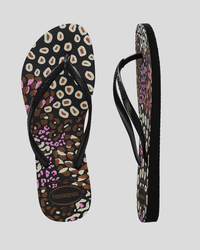 Havaianas Slim Animal Thongs for Womens image number null