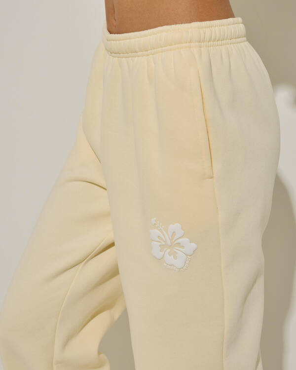 Malibu Lounge Malibu Lounge Hibiscus Sweatpants for Womens