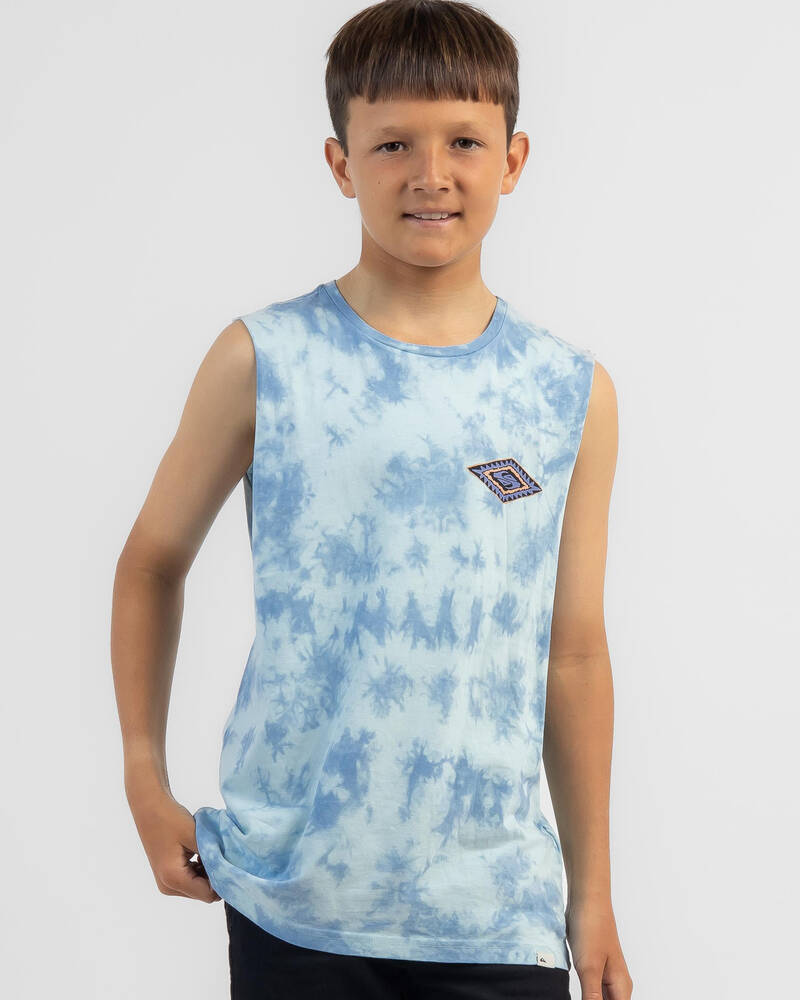Quiksilver Boys' Spiky Twist Muscle Tank for Mens