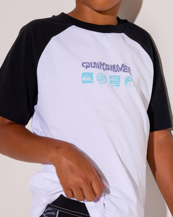 Quiksilver Boys' Next Gen Raglan T-Shirts for Mens